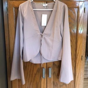 Tobi Tops - Tie Front Blouse Tobi Tops - Tie Front Blouse